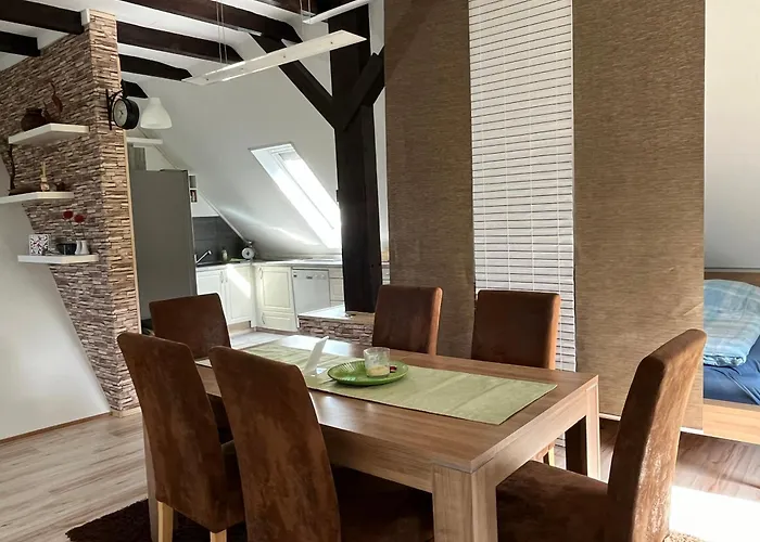 アパート Kranich Im Eggetal