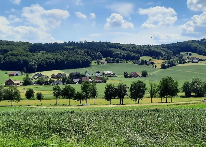 アパート Kranich Im Eggetal